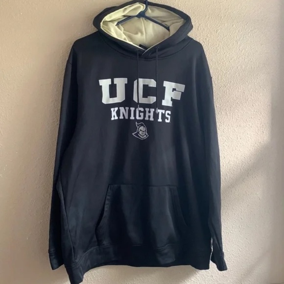 UCF KNIGHTS HOODED BLACK SWEATSHIRT MENS 3XL - Picture 2 of 6